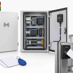 Tablouri electrice RFID pentru control acces utilaje